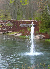 Installation of water features